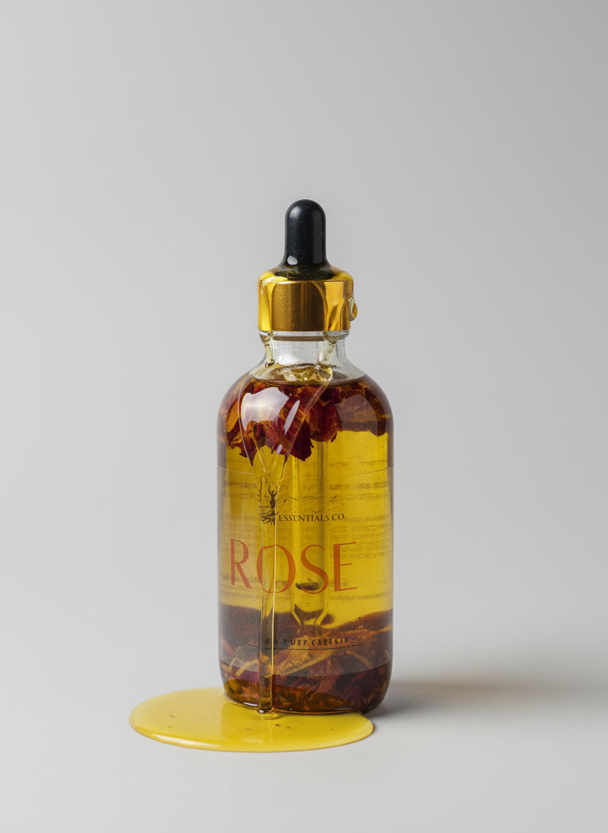 Rose Infused Body Oil 4oz
