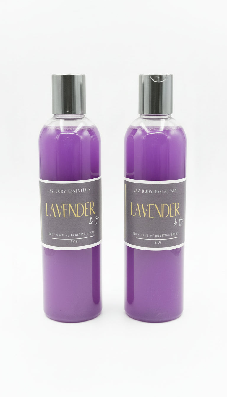 Lavender Body Wash with Bursting Beads