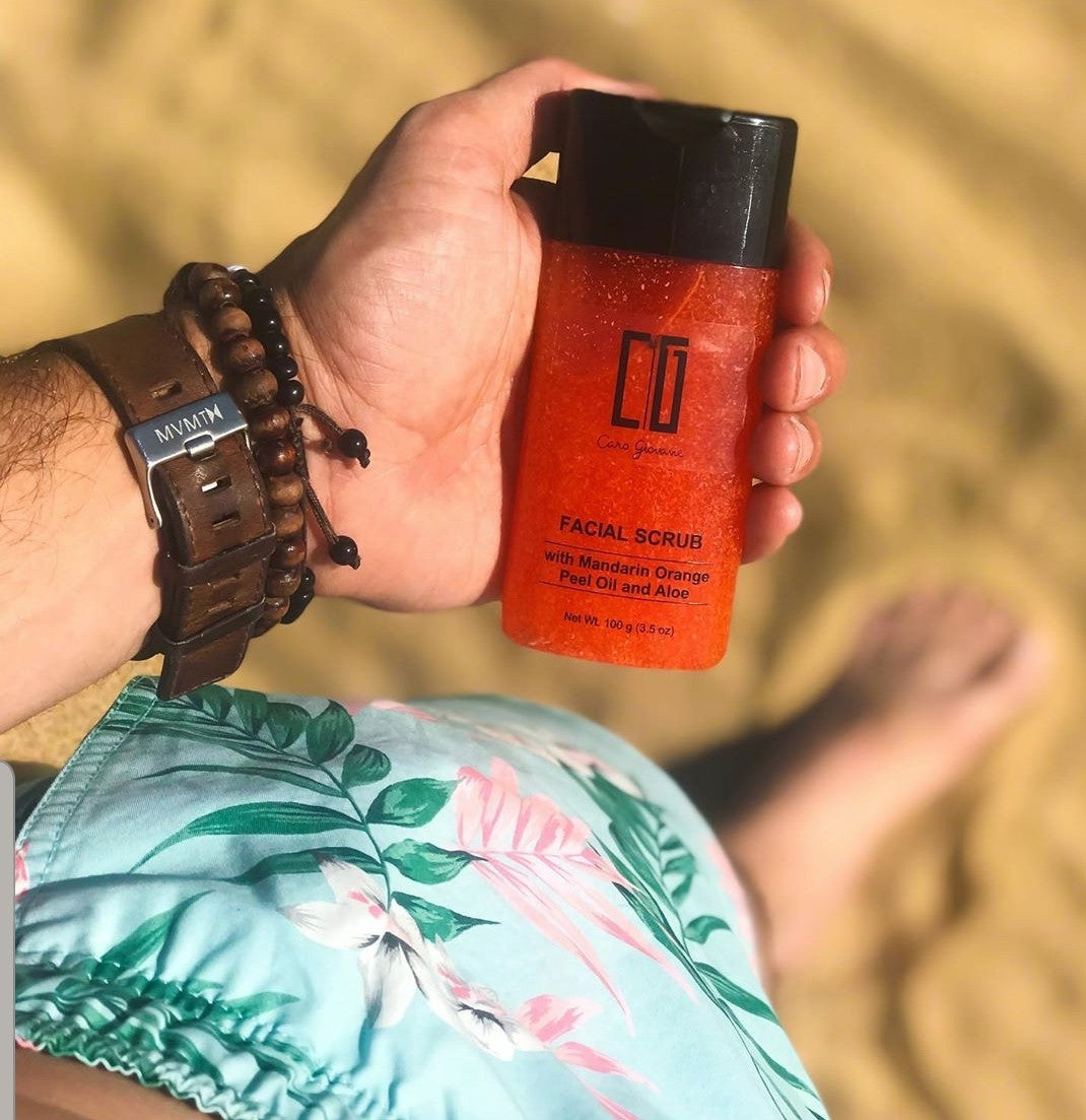 Mandarin and Aloe Facial Scrub