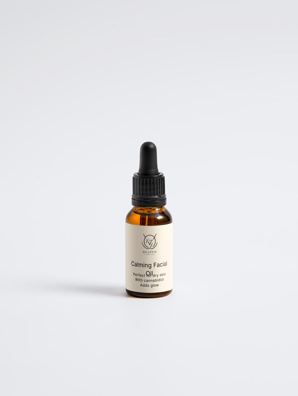 Calming Facial Oil 20ml – Organic, Vegan & Gluten-Free Glow Oil (Travel Size)