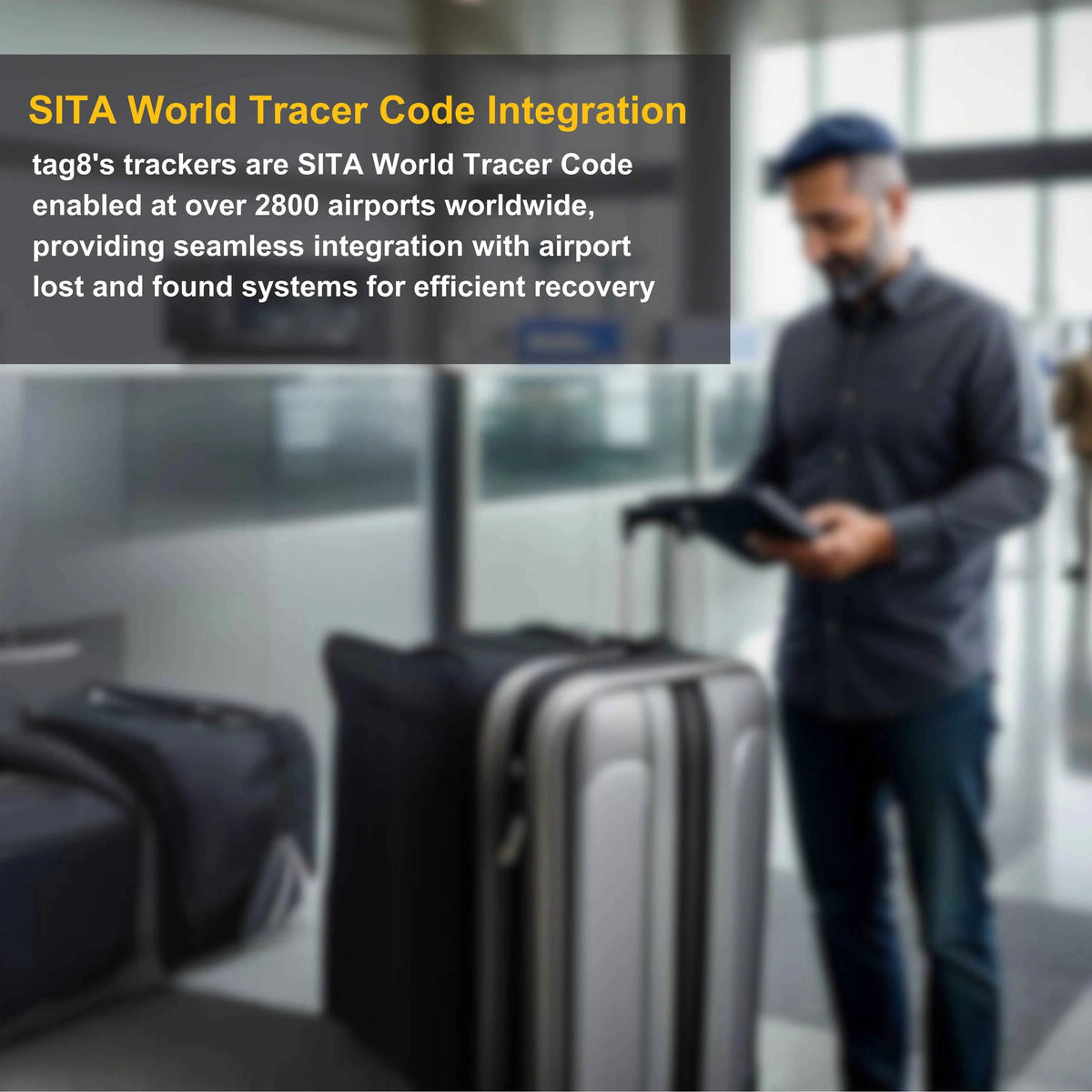 Smart Bag Security Tag - Spain Flag [Pack 2]